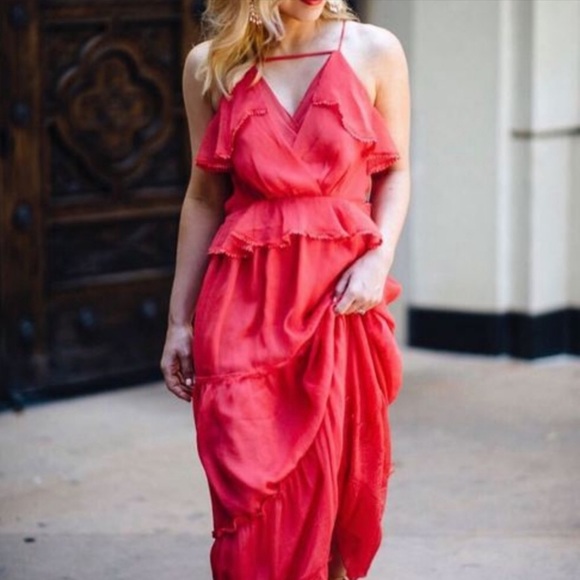 Adelyn Rae Ruffled Maxi Dress - Picture 2 of 4